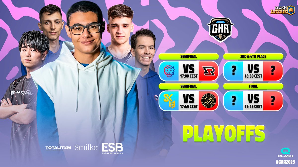 🔴EN DIRECTO #GKR2023
🏆Finales  PLAYOFFS 

⚔<a href="/SKCalalas/">SKCalalas</a> VS <a href="/RisingSun_GG/">Rising Sun Esports</a>
⚔<a href="/ShocK13cr/">! ShocK-13 !</a> VS  <a href="/OlimpoSquad/">Olimpo Squad⚡️</a>
 
🚜Con rial bely Migué Murcia <a href="/Real_BaleGame/">BaleGG</a> 

📺twitch.tv/revolaimar