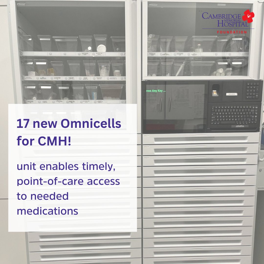 CMH_Foundation on Twitter "CMH Foundation has funded 17 new Omnicell