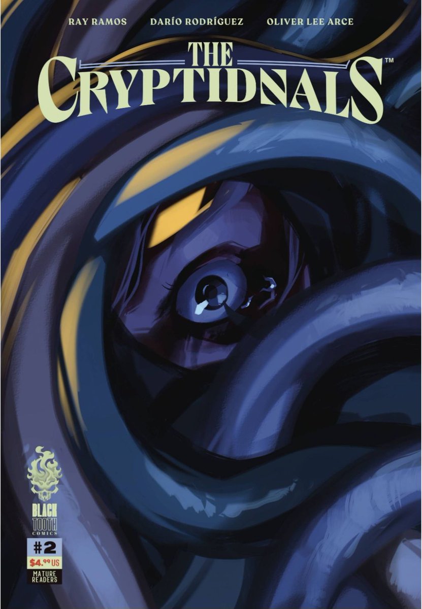 want to take the time to thank everyone who ordered #thecryptidnals issue 2.  Keep a look out for issue 3, in June's Previews catalog.  If you've read issue 1, leave some comments below.  Thanks again for supporting #blacktoothcomics #horror #cryptids #comics #comicbook
