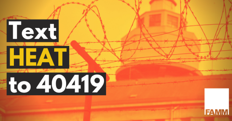 FAMMFoundation's tweet photo. 🌡️🔥 No one deserves to suffer in extreme heat, especially those who are incarcerated. It's time to take action and demand #HumaneTemperaturesForAll. 

Join our cause and help us create a better future for incarcerated individuals. Together, we can make a difference.
#BeatTheHeat