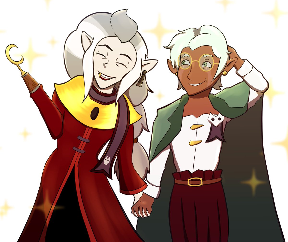 So excited to be able share my gift piece to <a href="/nyallve/">Lee!! // nyallve @ tumblr</a> ! Just a piece showing Eda dragging Raine into her  shenanigans! 

Thank you <a href="/raedaexchange/">Raeda Exchange</a> for hosting this super fun event! 🌸