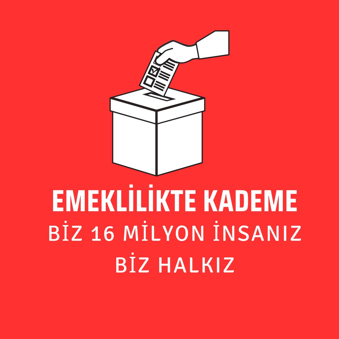 8.9.1999 sonrası sigorta başlangıcı olanlar yaşıtlarından 17-20 yıl sonra emekli olmaya mahkum edilmiştir.  Emeklilikte adil ve kademeli bir düzenleme yapılmalı. #EmadDernegi #biz16milyonuz <a href="/kilicdarogluk/">Kemal Kılıçdaroğlu</a> <a href="/RTErdogan/">Recep Tayyip Erdoğan</a> #2000LereKademe <a href="/ErbakanFatih/">Dr. Fatih Erbakan</a> <a href="/DrSinanOgan/">Dr. Sinan Oğan</a>
