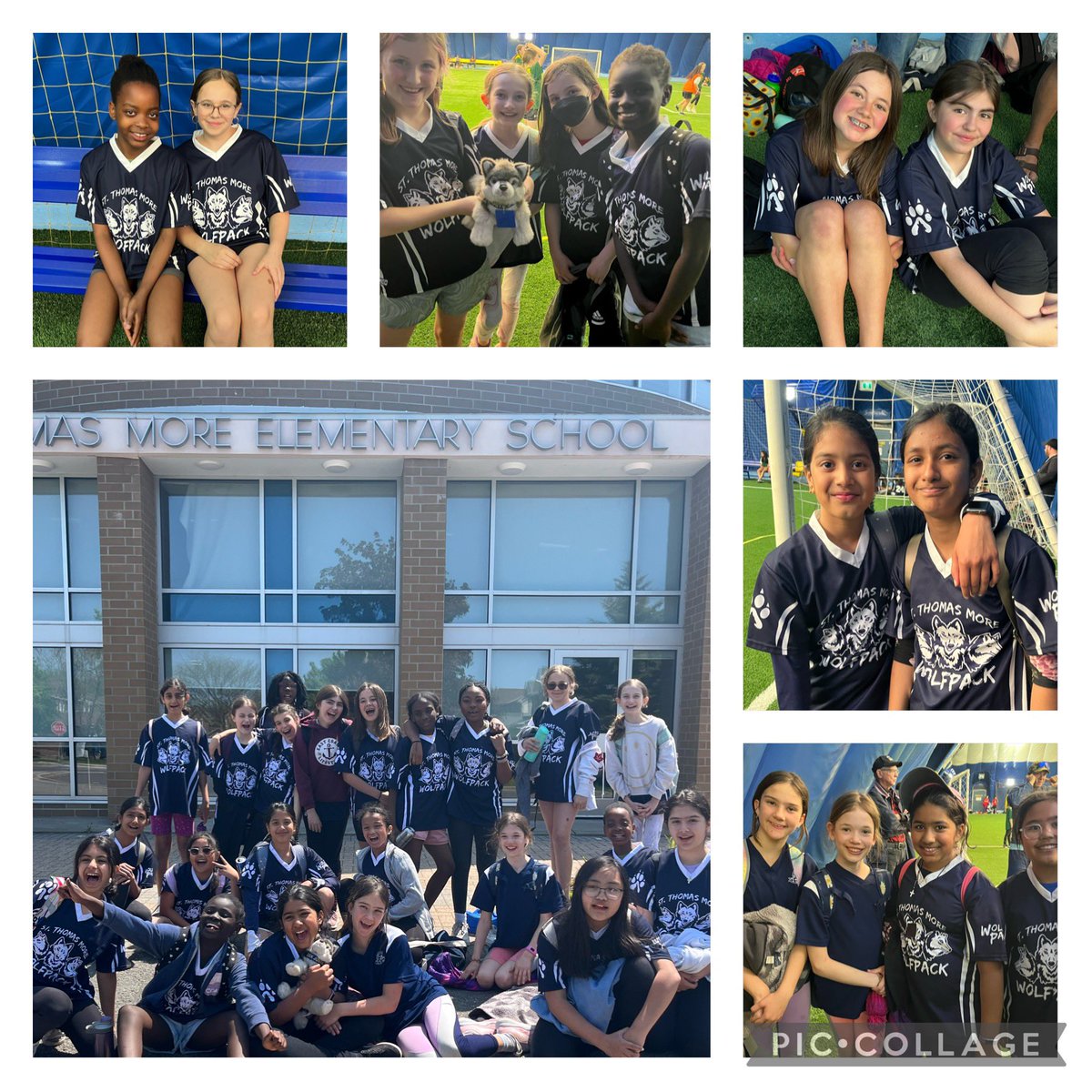 The Girls Handball team represented the #STMWolfpack by demonstrating great teamwork and positivity throughout the day. Congratulations girls! <a href="/ThomasMoreOCSB/">St. Thomas More School</a>