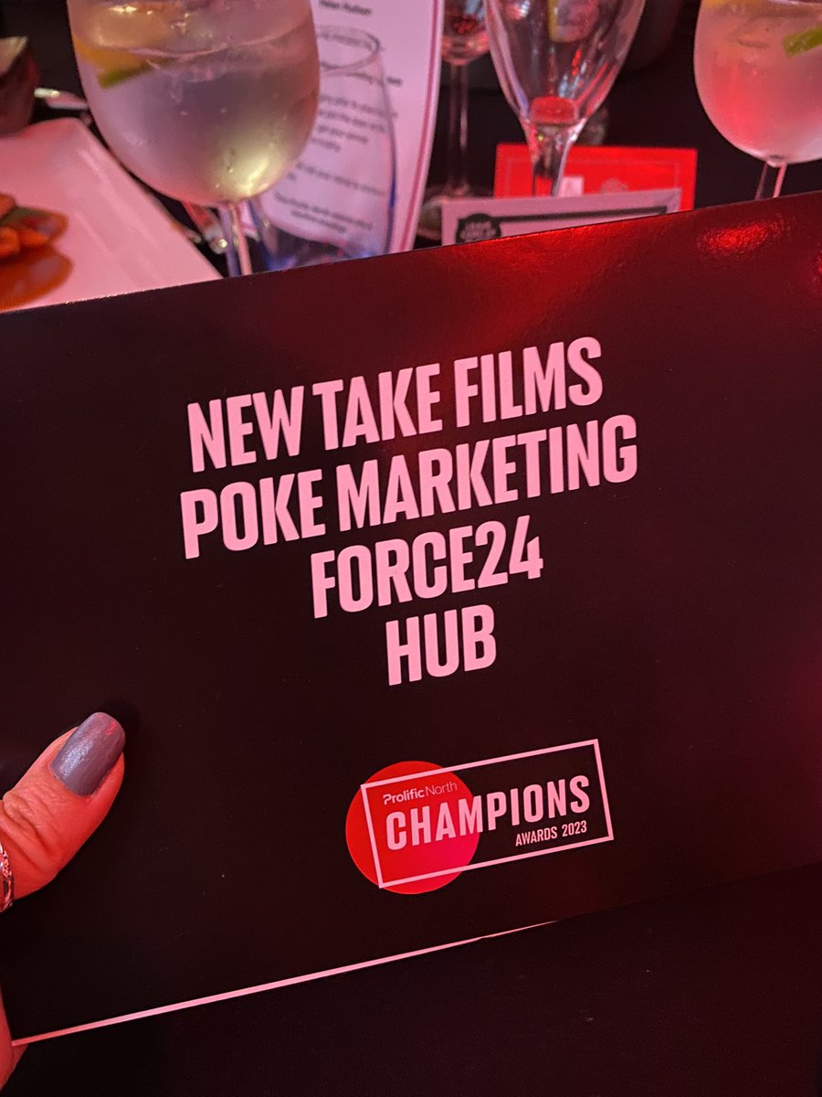 Helen and Abbie are at #PNChampionsAwards in Manchester this evening! We’re sponsoring the Best In-House Marketing Team category - best of luck to the nominees 🤞 #CelebratetheNorth