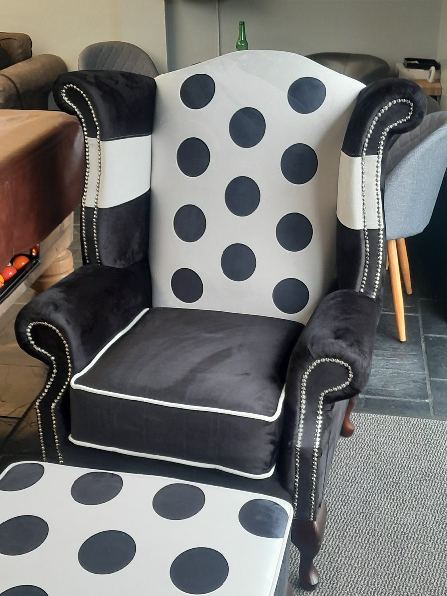 Thankyou nevell from k c sofas for my new chair,For my mancave,Love it 👌👌