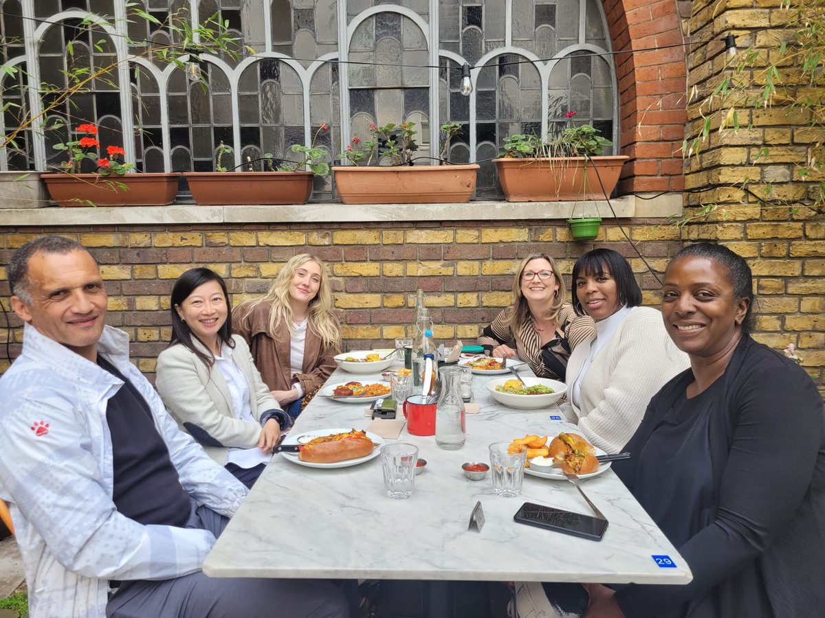 @NinaChampion2023 (@ninachampioncja) on Twitter photo Delicious vegan lunch today at <a href="/cafevangoghCIC/">Cafevangogh</a> to welcome new #TeamCJA staff Holly (Comms & Engagement Manager), Eulina (ELEVATE CJS Project Officer) & Mark (Policy Manager). Lovely spot for some al fresco dining & supporting a fantastic social enterprise. Delicious vegan lunch today at <a href="/cafevangoghCIC/">Cafevangogh</a> to welcome new #TeamCJA staff Holly (Comms & Engagement Manager), Eulina (ELEVATE CJS Project Officer) & Mark (Policy Manager). Lovely spot for some al fresco dining & supporting a fantastic social enterprise.