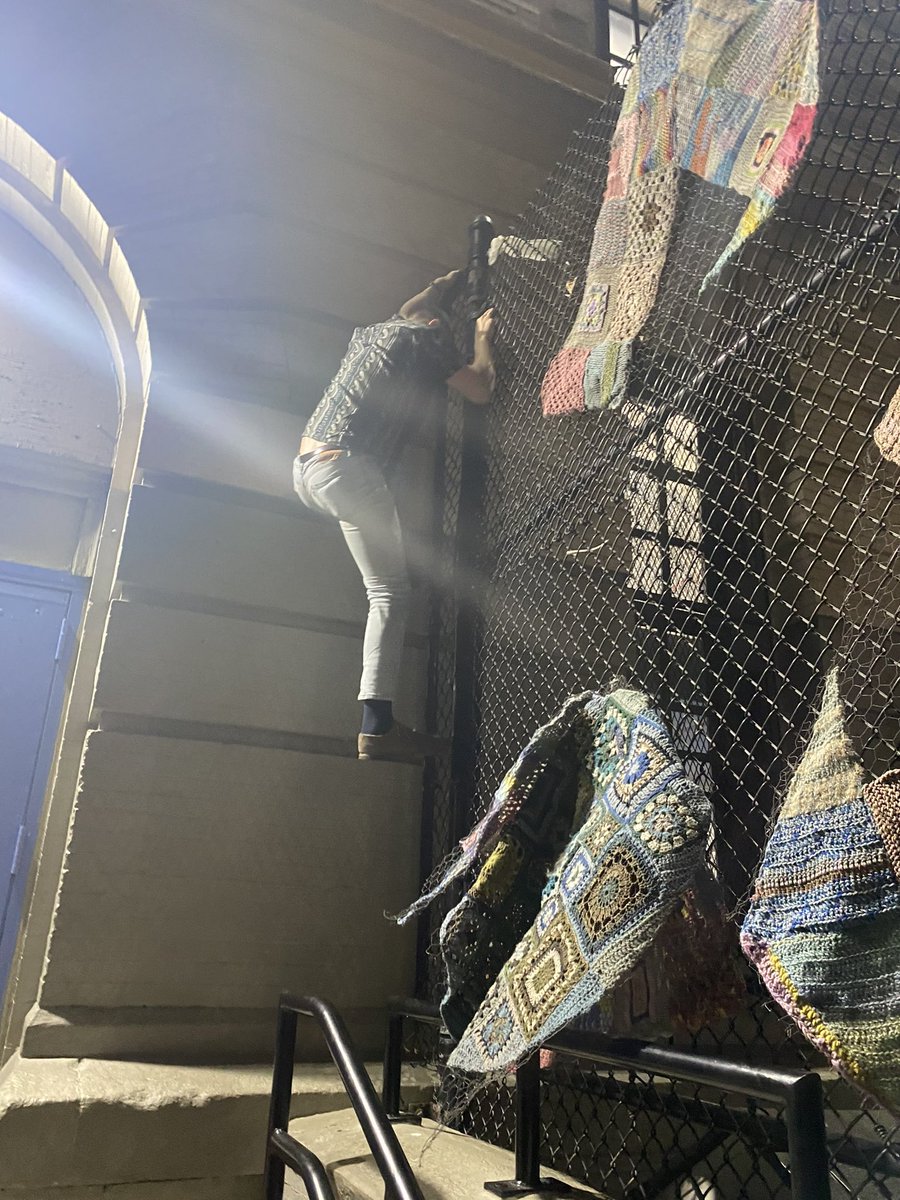 CoreyMKiser's tweet image. Me on a Tuesday, casually scaling 10’ church fences to rescue someone’s phone. Slay