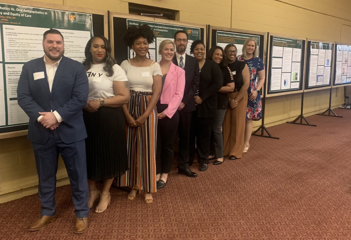 Congratulations to our <a href="/uthsc/">The University of Tennessee Health Science Center</a> graduates who presented their posters at the STTI Beta Theta at-Large Chapter Research Day at <a href="/FromCBU/">Christian Brothers U</a> ! <a href="/BrothersNursing/">Christian Brothers University Nursing</a> #Goodluckgraduates