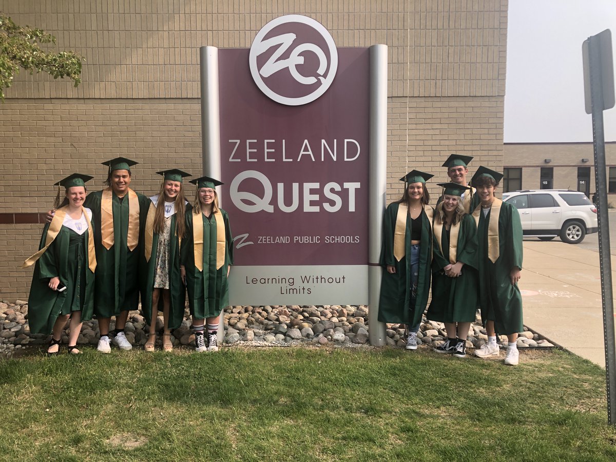 zeelandschools's tweet photo. It is a season of celebration and reflection for our Class of '23, along with all of the many supporters in their lives! ππ Zeeland West Seniors ππ walked through their elementary buildings today with lots of joy from our younger students. #ZPSLearningforLife https://t.co/XjM5hbXhwj