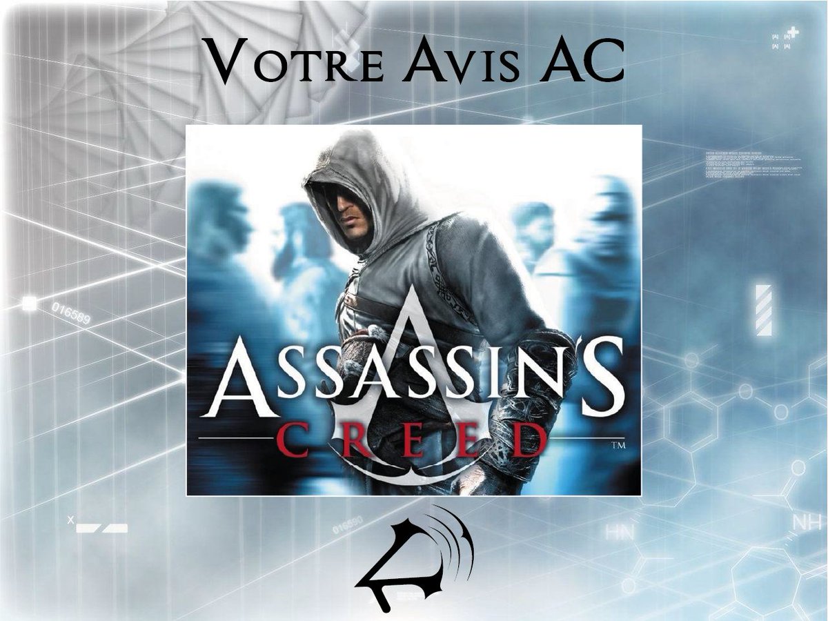 AC_TEMPLIER's tweet photo. Votre Avis AC N°2. :)
Bonjour, j'aimerais savoir ce que vous pensez du premier jeu #AssassinsCreed par rapport à l'histoire, le gameplay, les personnages, les lieux, etc... ? ^^
#AC #Ubisoft #AssassinsCreed1 #AC1 #AssassinsCreedRemake #AC1Remake #VotreAvisAC https://t.co/j79bzFwp37