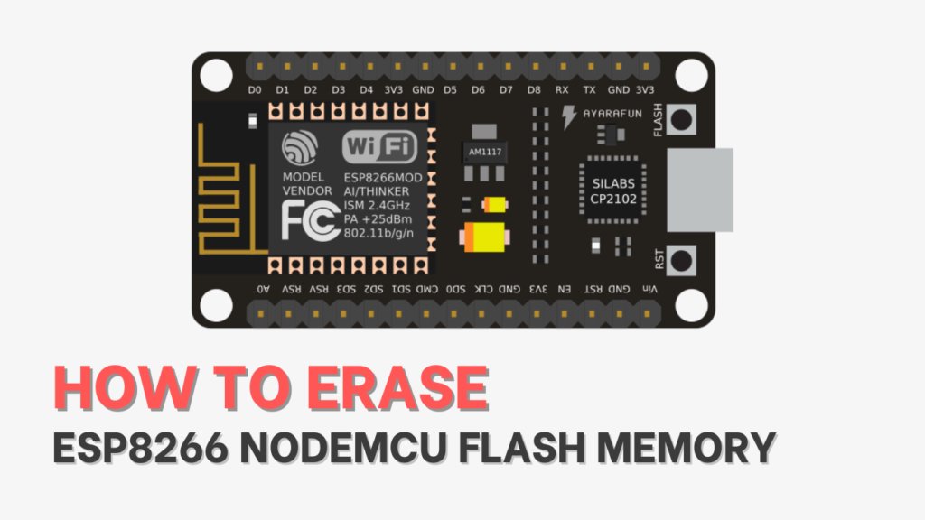 lededitpro's tweet photo. How to Erase ESP8266 NodeMCU Flash Memory (Factory Reset)
https://t.co/piEYieodFu
#lededitpro #ESP8266 #NODEMCU #esp8266Projects #esp8266tutorial #flashmemory https://t.co/47Cx1Av20M