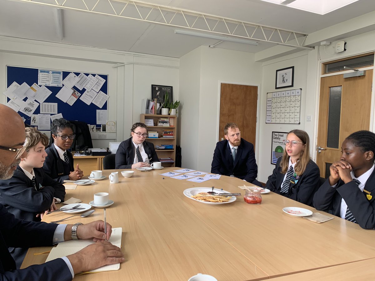 Principal’s breakfast for our platinum award winners! Well done for achieving 180 house points!