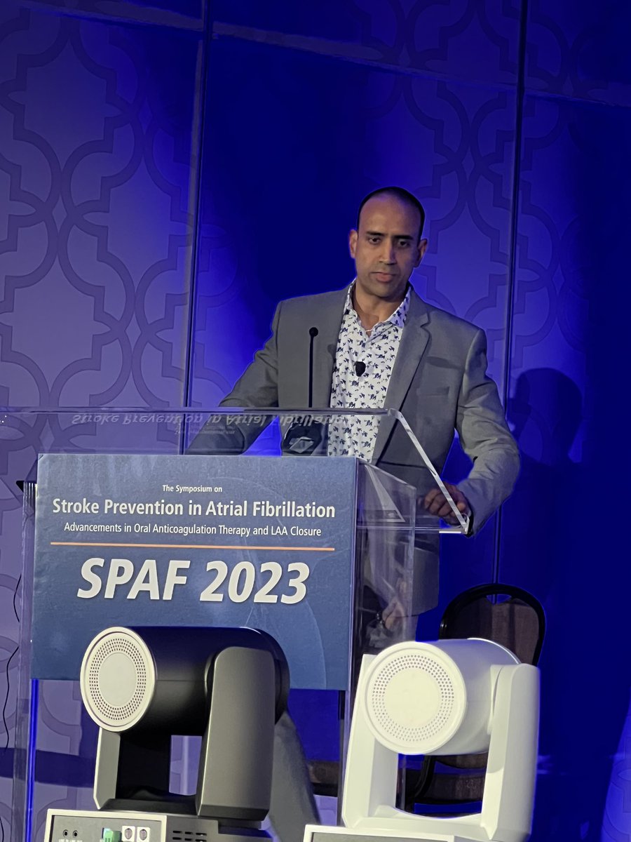 guroledip's tweet photo. Dr. @mohitkturagam on device migration/embolization, rare complication of #LAAC (0.2% with WATCHMAN) but important to know about. #SPAF meeting before @HRSonline @VivekReddyMD @JonHsuMD @Drdevignair @norocardiology https://t.co/8CoVguVpmP