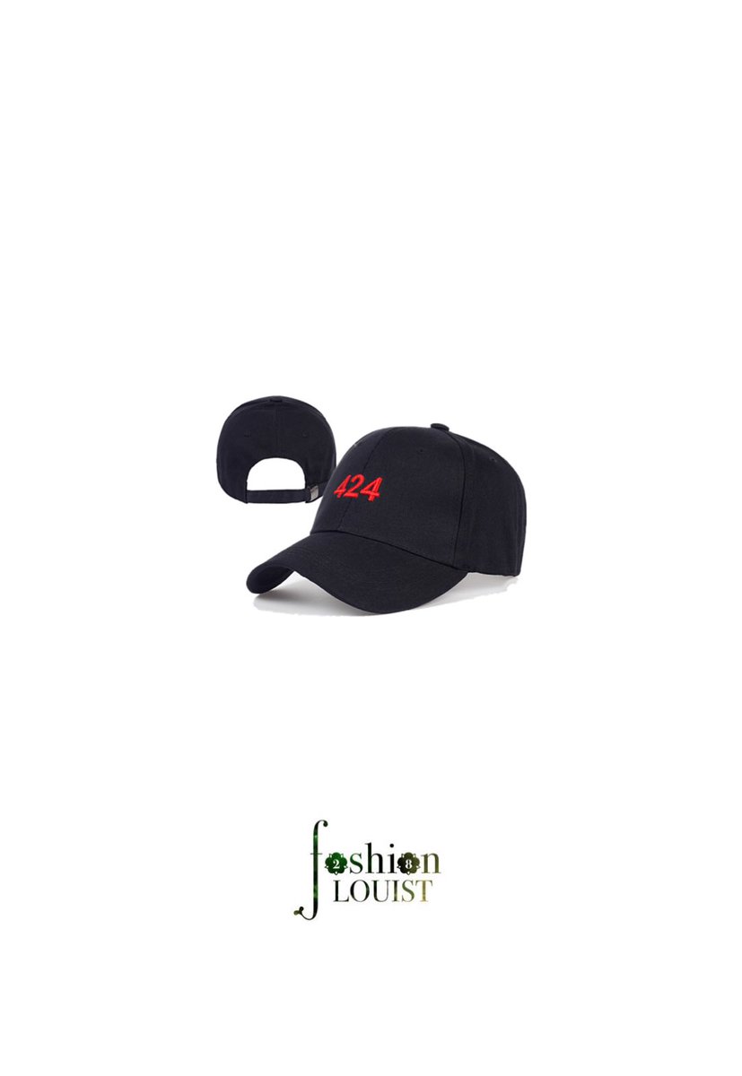 Louis wore a 424 Logo Embroidered Baseball Cap in black on his recently  shared selfie! 424's baseball cap crafted in black cotton twill with logo  embroidery on front. It features an adjustable, image size:827x1200