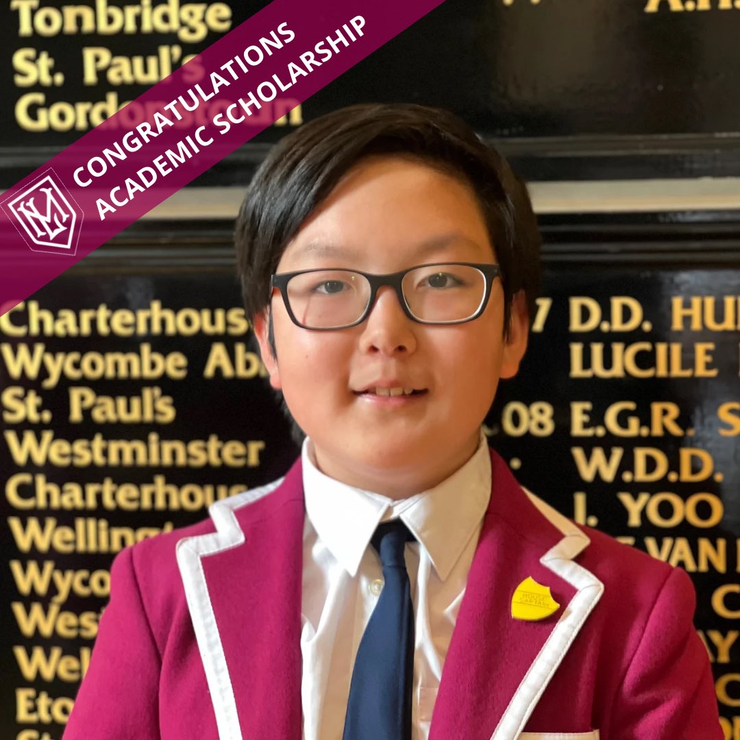 ⭐️SCHOLARSHIP NEWS⭐️ we are delighted to announce… Huge congratulations to Yichen who has won an Academic Scholarship to St Paul’s, sitting some of the most demanding papers which a Year 8 pupil can possibly face. #onlyatmilbourne #surreyprep