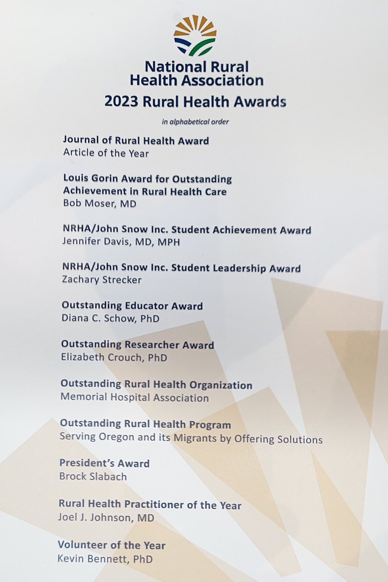 NC Rural Health (@ncrural) on Twitter photo Congrats to the two <a href="/ruralhealth/">National Rural Health Association</a> award winners from our friends in the “other” Carolina. <a href="/SC_CRPH/">SC Center for Rural and Primary Healthcare</a> @RMHRC_UofSC Congrats to the two <a href="/ruralhealth/">National Rural Health Association</a> award winners from our friends in the “other” Carolina. <a href="/SC_CRPH/">SC Center for Rural and Primary Healthcare</a> @RMHRC_UofSC