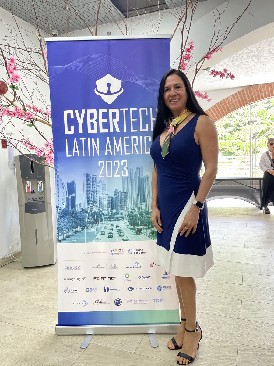 arislcastillo's tweet image. Hoy en #cybertechlatam 2023 ⁦@CiudaddelSaber⁩ interesantes temas sobre ciberseguridad en el fortalecimiento de la gestión gubernamental y de la industria en la región. ⁦@IsraelinPanama⁩