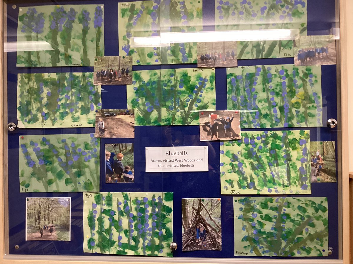 ExcaliburOgb's tweet photo. Acorns artwork after visiting the bluebells #blubells #art #Ogbourne https://t.co/TwooETPzxl