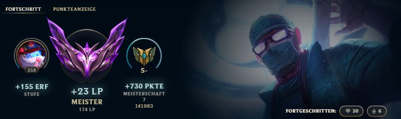 I'm acutally climbing :D Was hab ich bitte gefrühstückt XD 6:1 Pog