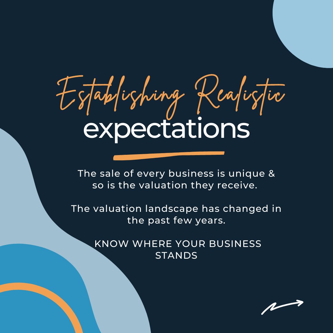 It's important to have realistic expectations about the sale price and the time it will take to sell. Our team of brokers will be honest with you every step of the way. 

fal.cn/3ymvN

#sellmybusiness #realisticexpectations #BusinessValuation