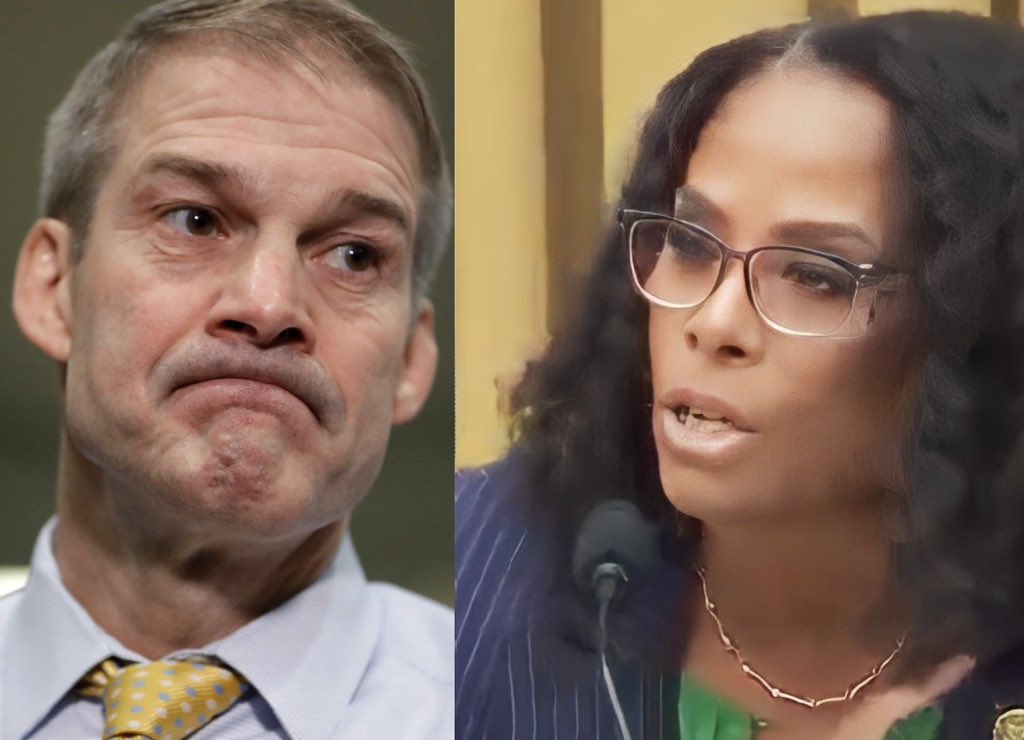 BREAKING: Rep. Stacey Plaskett absolutely DESTROYS Jim Jordan and Republicans during an FBI whistleblower hearing chaired by Jordan. “When the FBI investigates conservative Christian white men who are actually threatening violence, suddenly my Republican colleagues are rushing…