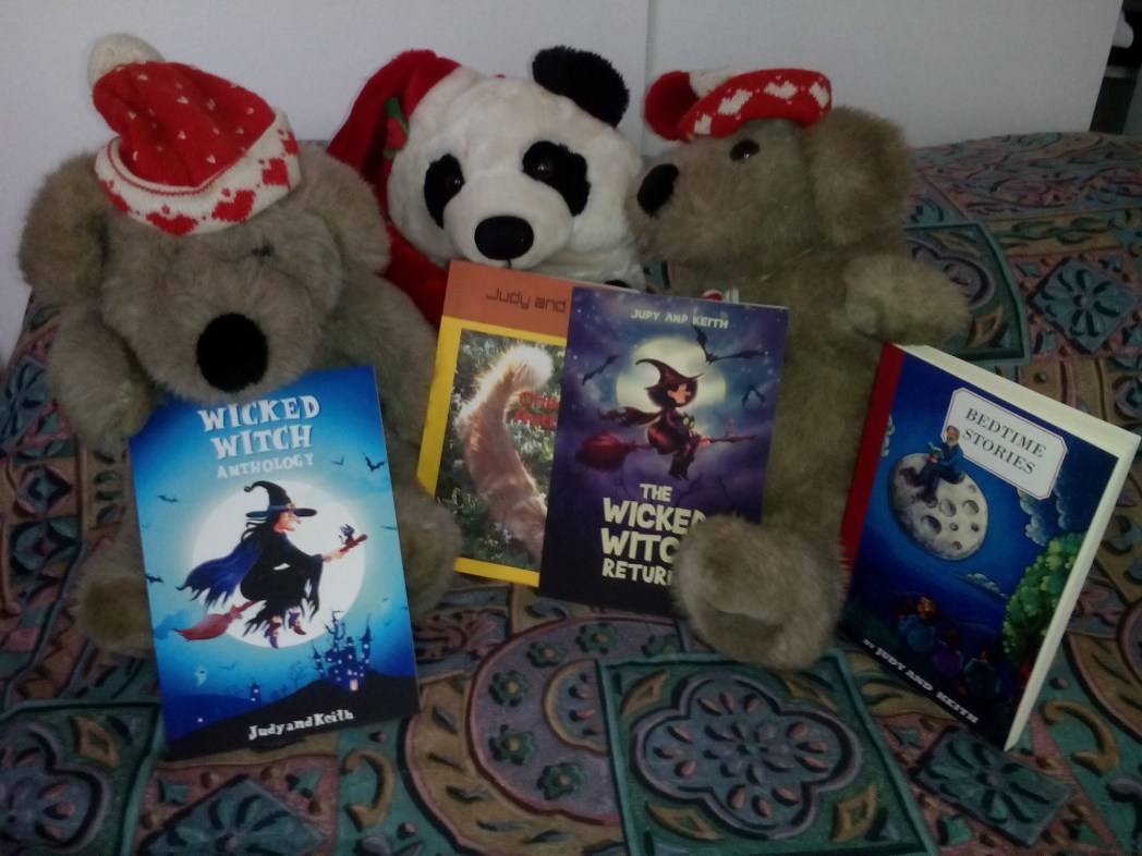 Collections of illustrated short stories for ages 5-12
Bedtime Stories, Wicked Witch and Children's Anthologies
In paperback and eBook 
Stories inspired by and 4 our extended family
tinyurl.com/yynutxv7
#shortstories #WolfPackAuthors #childrensbooks #IARTG