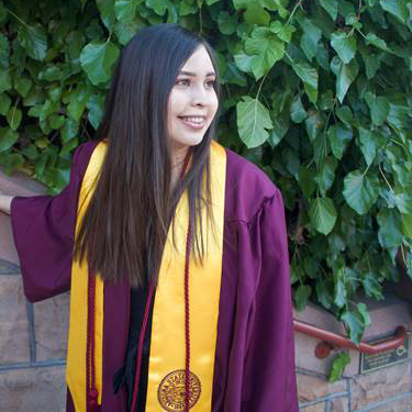 Aryana Gonzales came from a small town, but she had big questions about disparities in the health care system. Now she's an @asuhealth #ASUGrad with her MS in science of health care delivery and is ready to 'complete systematic change together.' ow.ly/uSrP50OpI4W