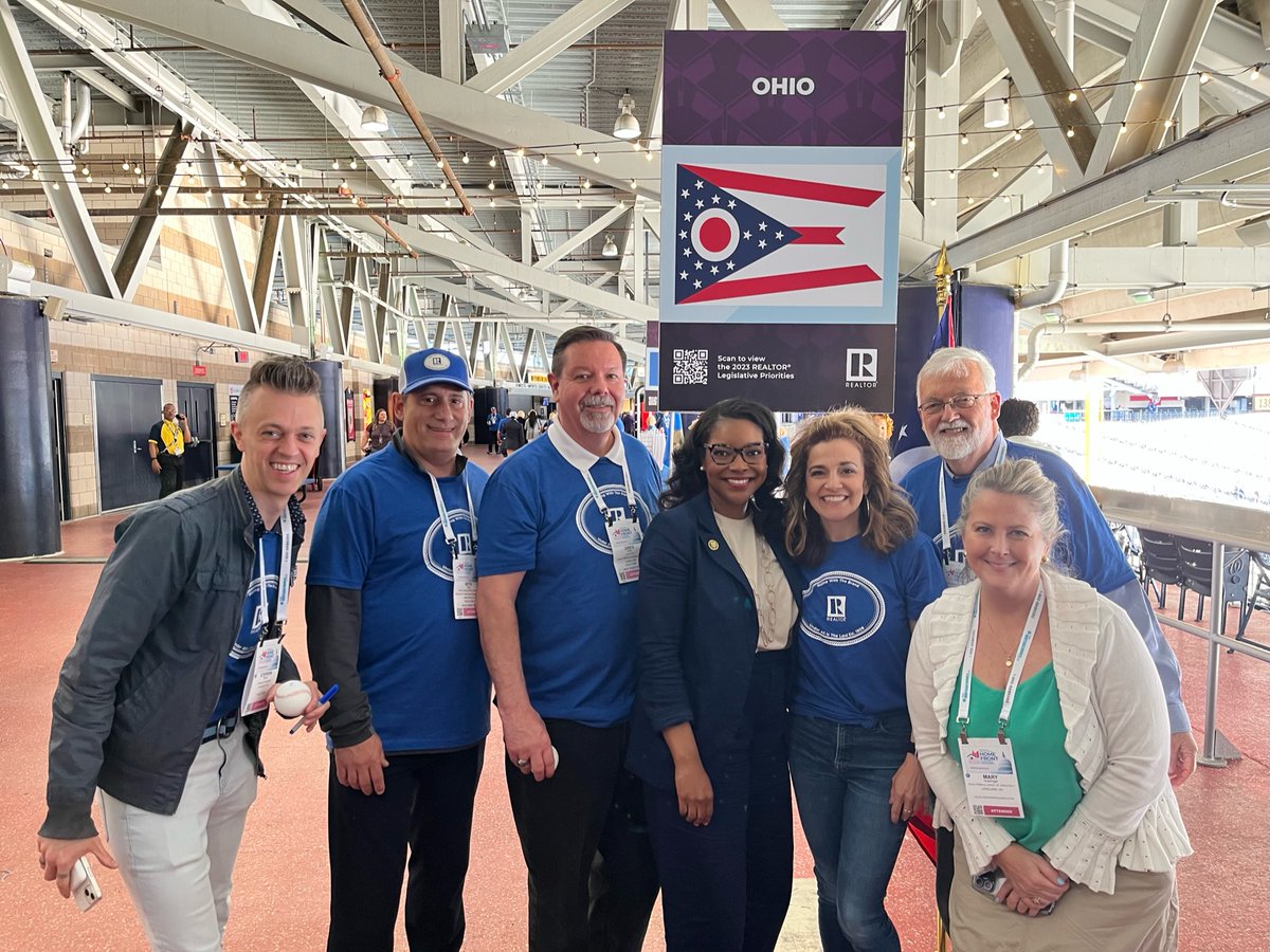 I recently met with @nardotrealtor and @ohiorealtors at Nationals Park to talk about their work to protect property rights, home investments, and the opportunity to live the American Dream right here at home for Ohioans in #OH13. Thanks for inviting me!