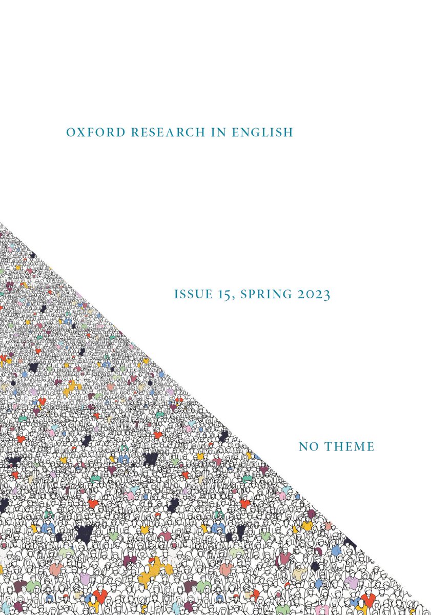 Oxford Research in English (@journal_ore) on Twitter photo The 15th issue of Oxford Research in English is LIVE!
Click here to read our new issue with "No Theme":
oxfordresearchenglish.wordpress.com/issue-15-no-th…
<a href="/engfac/">Faculty of English</a> <a href="/EFLOxford/">English Faculty Library (EFL)</a> <a href="/EngGradOx/">EGO Network</a> <a href="/EngFac_Outreach/">English Faculty Outreach</a>
#AcademicTwitter #graduate #research #academia The 15th issue of Oxford Research in English is LIVE!
Click here to read our new issue with "No Theme":
oxfordresearchenglish.wordpress.com/issue-15-no-th…
<a href="/engfac/">Faculty of English</a> <a href="/EFLOxford/">English Faculty Library (EFL)</a> <a href="/EngGradOx/">EGO Network</a> <a href="/EngFac_Outreach/">English Faculty Outreach</a>
#AcademicTwitter #graduate #research #academia
