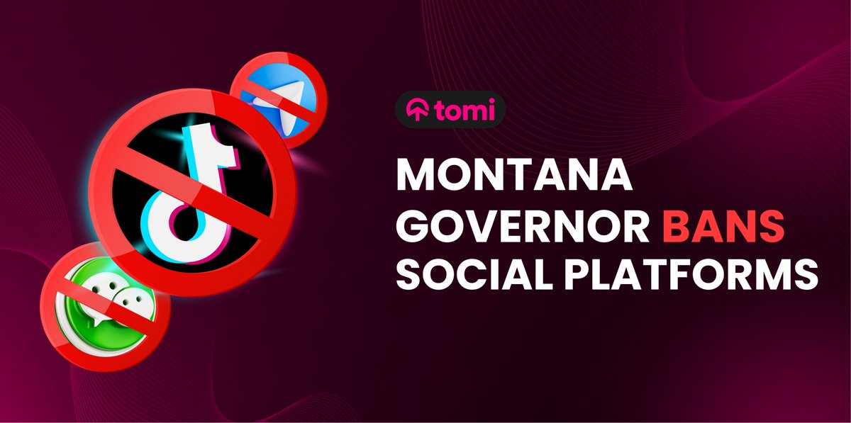 Wake up world. Montana's recent app bans highlight the critical need for change. 

#tomi #montana #TikTokBan
