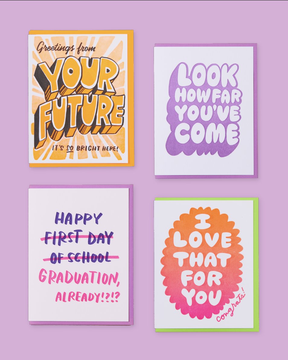 A late graduation card is better than a missed graduation card!  (Psst: they're perfect for holding every grad's favorite gift:💰💵)