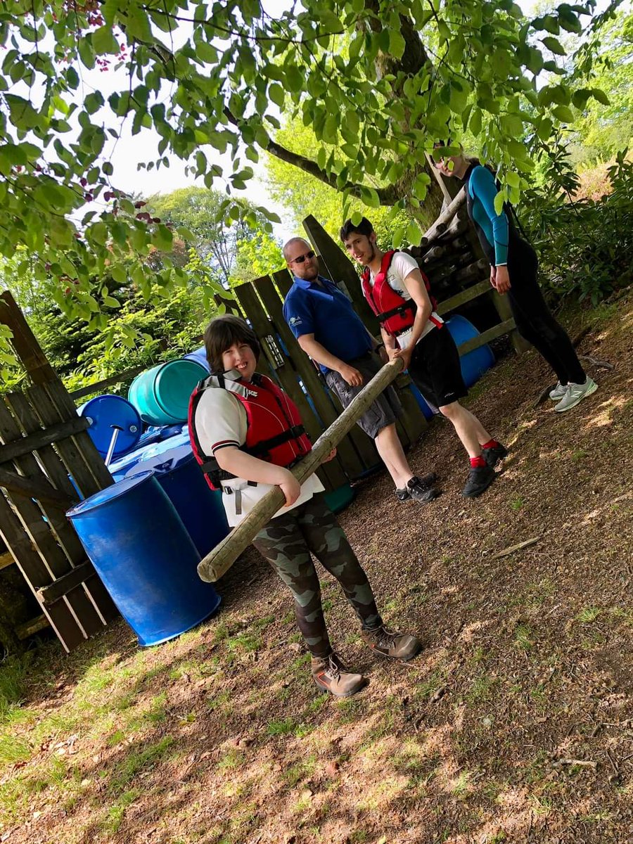 Another fantastic day raft building and climbing <a href="/heatree/">Heatree</a> Great effort everyone!  
#WeCann
#togetherwecann