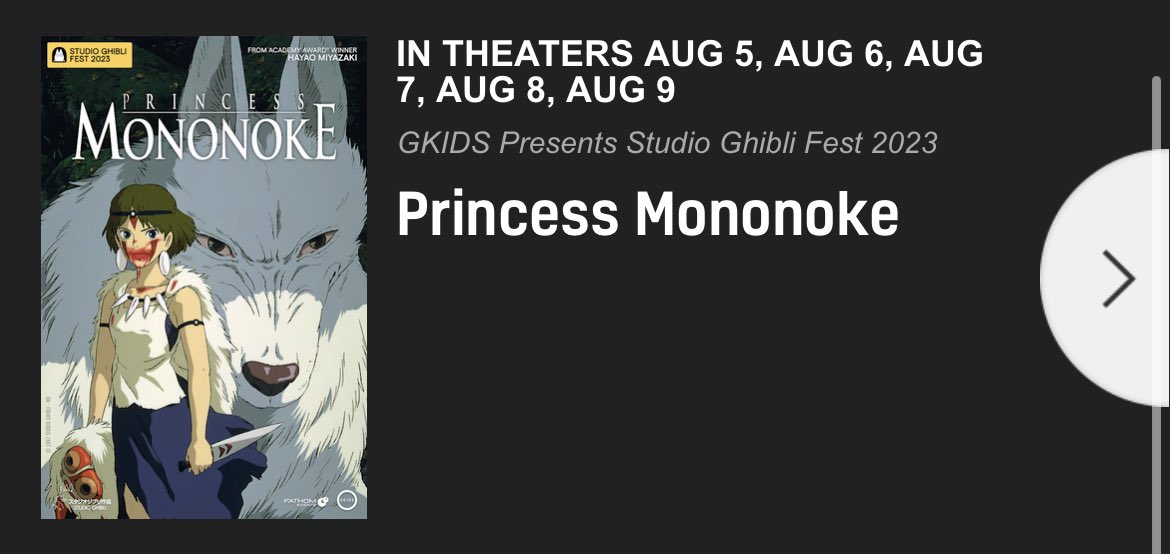 @theRazbuten by the way folks this movie is showing again in theaters due to the Ghibli Fest 2023 going on

go see what’s locally available for you