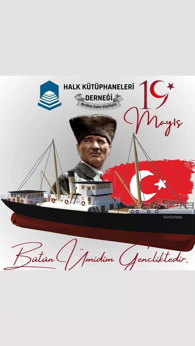 19 Mayıs Atatürk'ü Anma Gençlik ve Spor Bayramımız kutlu olsun. 🇹🇷