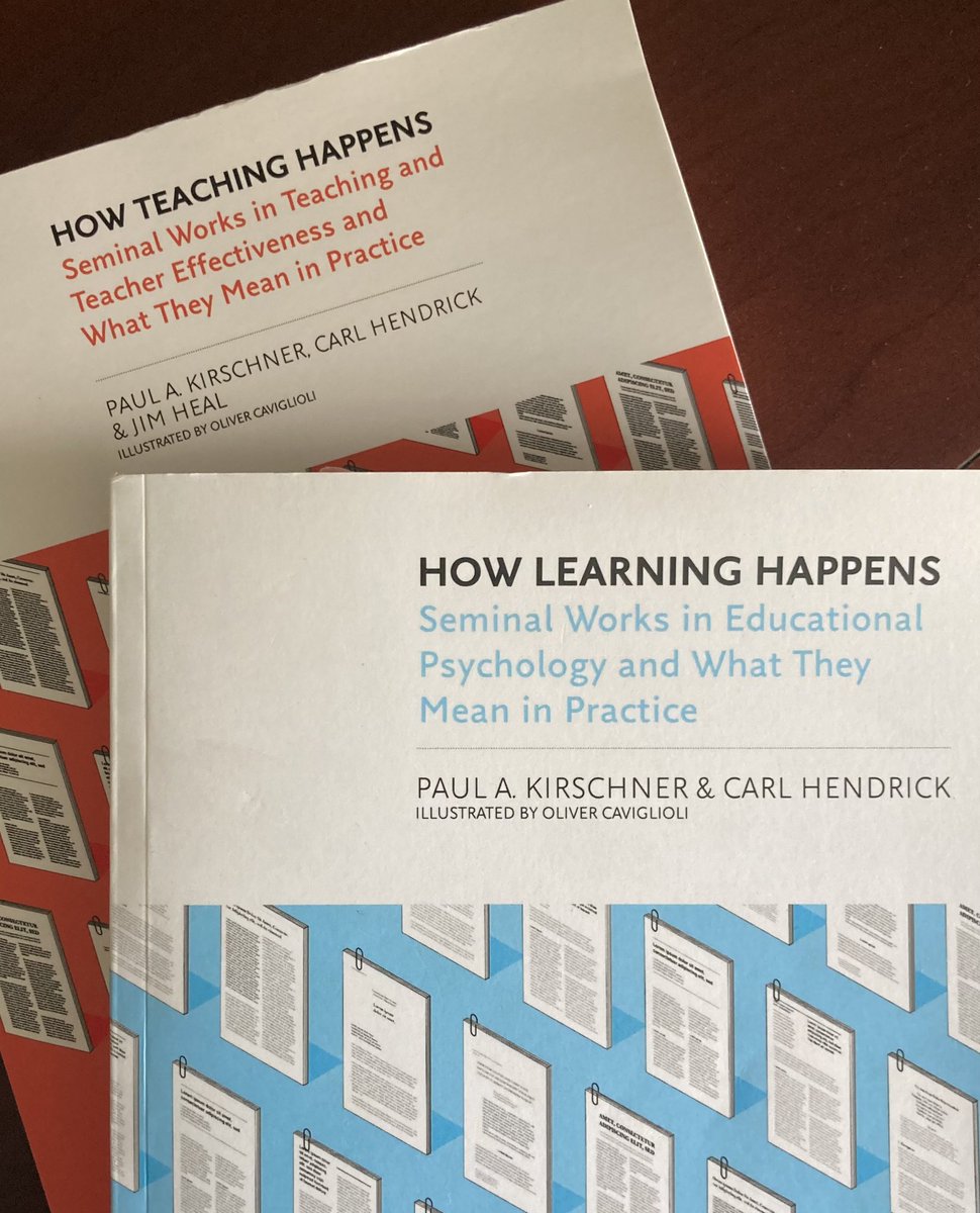 A few weeks left to register.  Join us.  I need to reread these before hearing <a href="/P_A_Kirschner/">Paul A. Kirschner</a>