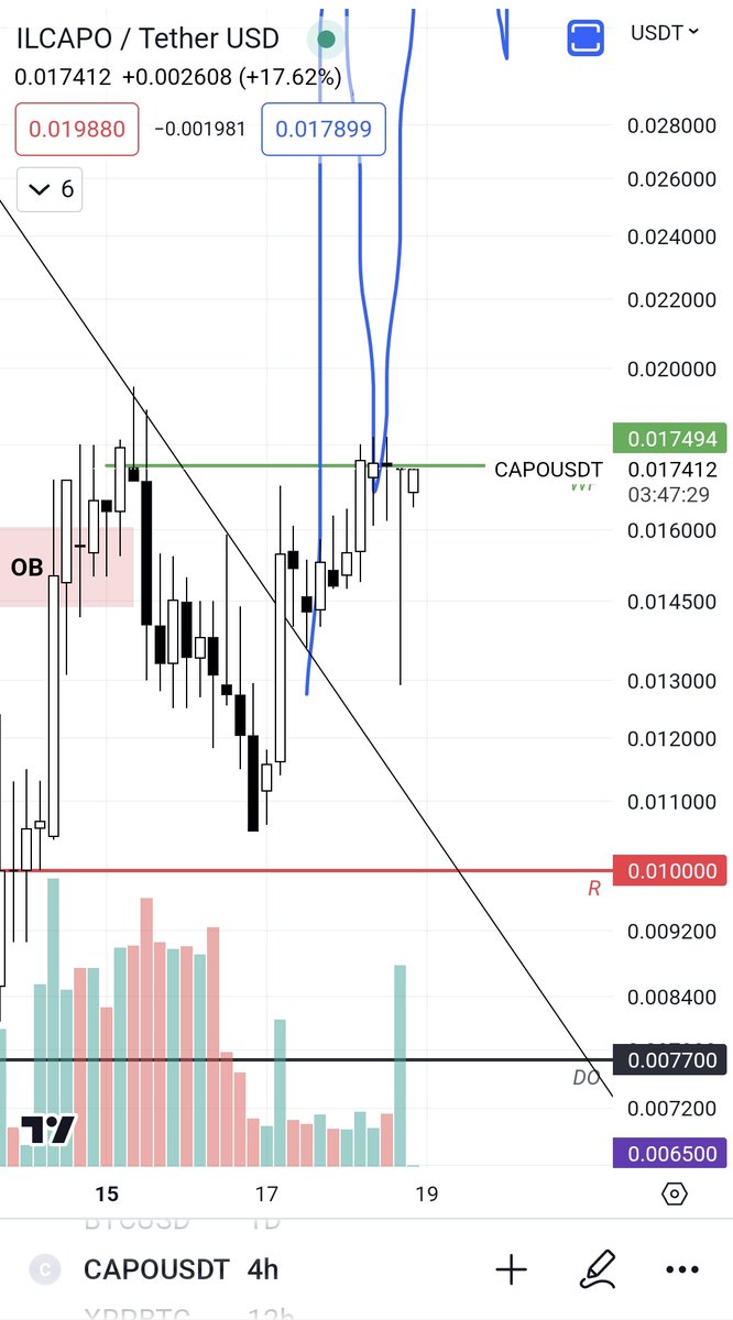 $CAPO - epic recovery, still at WP. No changes, same conditions remain.