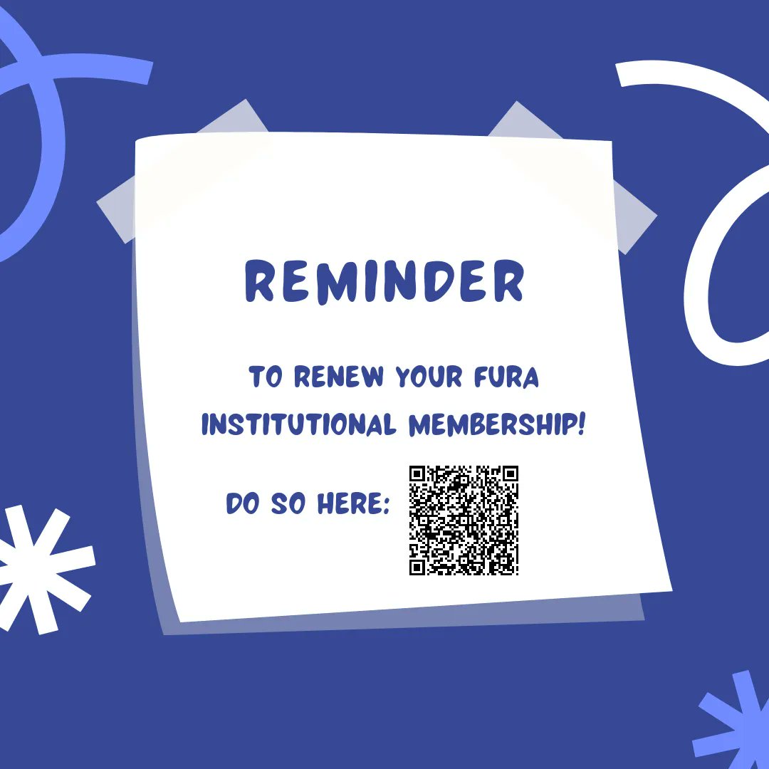 FL_UndergradRes's tweet photo. Reminder! FURA Institutional Membership Renewals are due soon! 

You can renew your membership here: https://t.co/ugUYRzmnOd 

Also, want to become a FURA Institutional Membership or an Individual Member? Learn more here: https://t.co/NYRiBD8Jkg https://t.co/f5ueIYRPAG