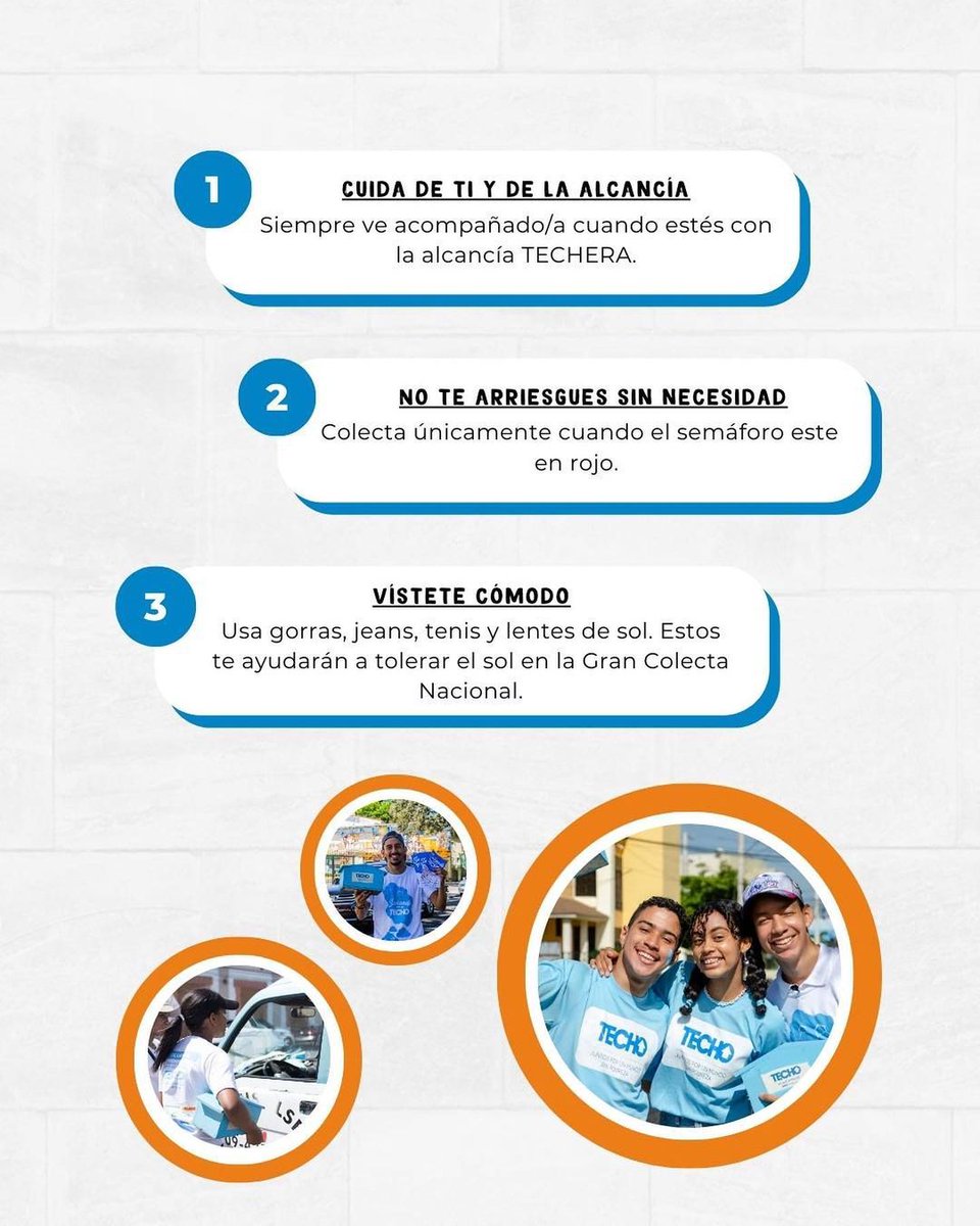 MiguelCunillera's tweet photo. Y este fin de semana podrán ver a los #Techeros @TECHO_rd en su esquina favorita buscando sus colaboraciones para continuar tratando de cambiar el mundo. Le ponen mucho empeño, sean amables con ellos y donen si pueden. Aquí algunos consejos para los voluntarios. https://t.co/uiuRmjIkJj