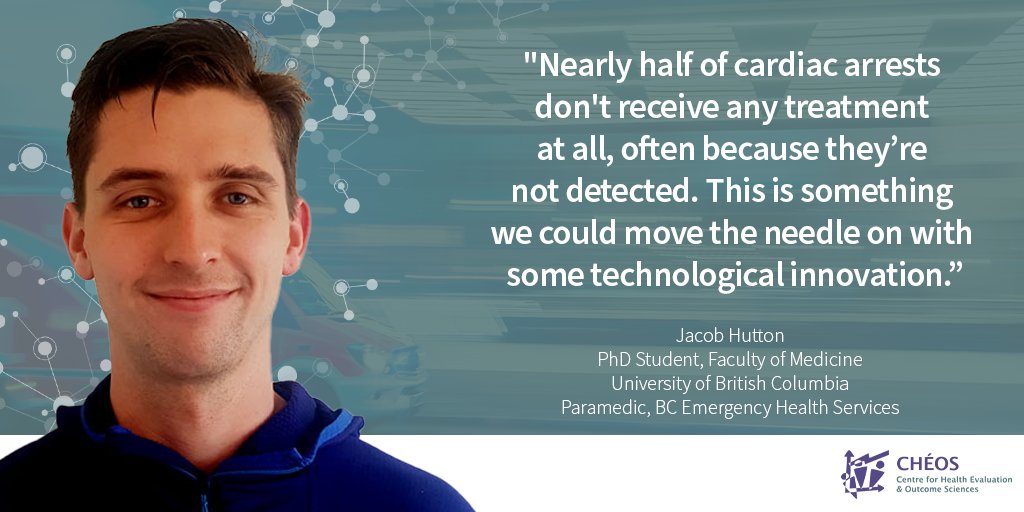 Every year, 40,000 Canadians go into cardiac arrest — most of the time, no one is around to help. But what if there was a device that could detect them AND call 9-1-1? 🤔 cheos.ubc.ca/research-in-ac… CHÉOS trainees Jacob Hutton and Dr. Mahsa Khalili are developing one! @ubcemed