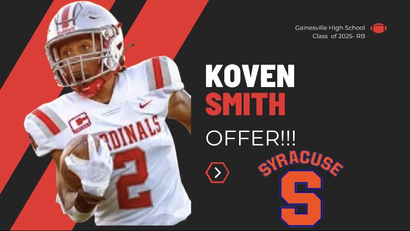 Gainesville High School Football tweet media