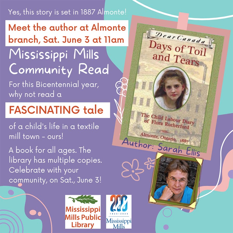 Author event for all ages! Learn local history &amp; have fun - millstonenews.com/author-event-f…