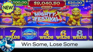 RandomSlots's tweet image. Mighty X Festival Slot Machine