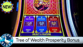 RandomSlots's tweet image. Tree of Wealth Prosperity Rich Traditions Slot Machine Bonus