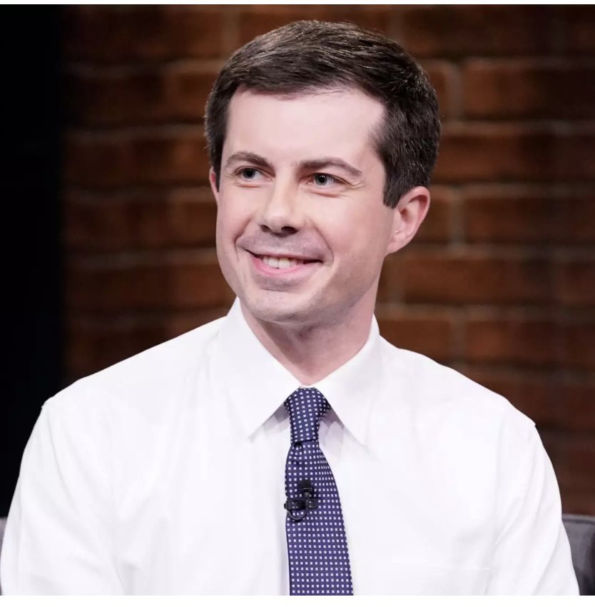 Secretary Pete Buttigieg was mayor twice, served in Afghanistan, is a devoted family man and a proud member of the LGBTQ community! Drop a 💙 and Retweet if you support  Pete!