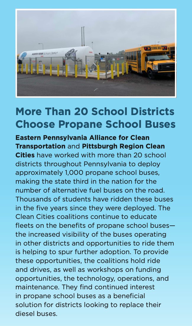 PRCC's success in supporting PA's transition to #CleanSchoolBuses using #Propane featured at recent ACT Conference: