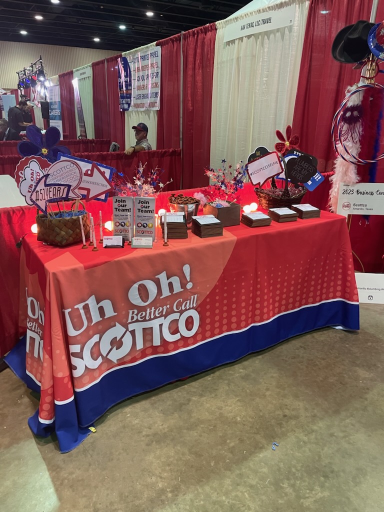 ScottcoService's tweet image. BusinessConnection 2023 - Drop by and say hi! - We'd love to meet you!
#ScottcoSelfie #Scottco #BusinessConnection #PlumbersRock #HVACIsCool