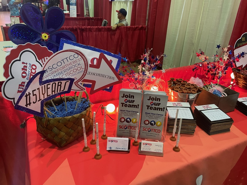 ScottcoService's tweet image. BusinessConnection 2023 - Drop by and say hi! - We'd love to meet you!
#ScottcoSelfie #Scottco #BusinessConnection #PlumbersRock #HVACIsCool