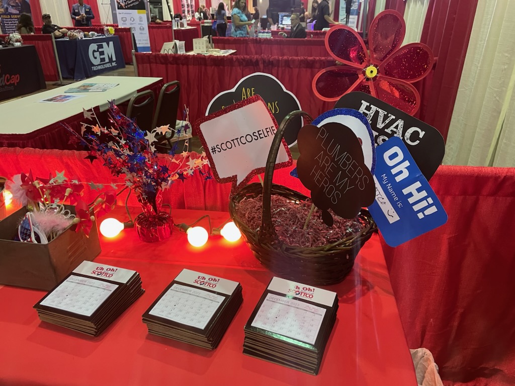 ScottcoService's tweet image. BusinessConnection 2023 - Drop by and say hi! - We'd love to meet you!
#ScottcoSelfie #Scottco #BusinessConnection #PlumbersRock #HVACIsCool