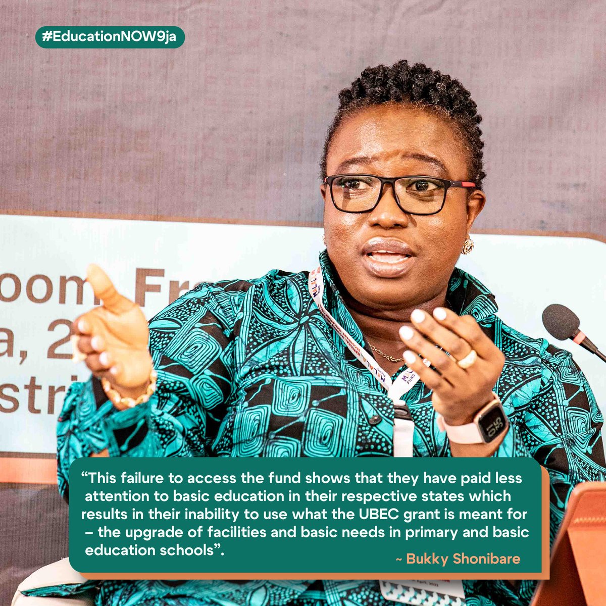 EducationNOW9ja's tweet photo. The Universal Basic Education Commission (UBEC) recently reported that state governments failed to access over ₦46.2 billion in grants for the development of public primary and junior secondary schools.

More on this: https://t.co/4CVpA4Bjtc

#EducationNOW9ja https://t.co/pu4RW3nfqB