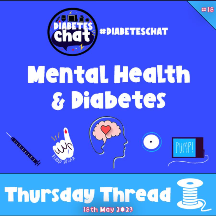 James_Ridgeway_'s tweet image. Time for another #thursdaythread🧵

Today all about Mental Health and Diabetes.

It is one that has been created as part of @EDEN_Leicester

Please click on the tweet below👇
#diabeteschat #MentalHealthAwarenessWeek